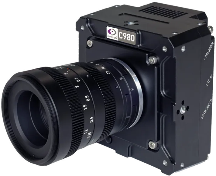 業界最小4Kハイスピードカメラ Phantom Cシリーズ の製品画像