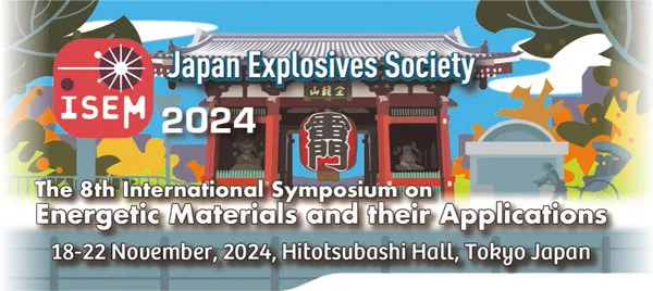 The 8th International Symposium on Energetic Materials and their Applications (ISEM2024) バナー